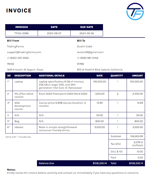 Invoice Pro